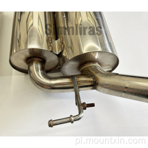 BMW M5 E60 Dual Muffler Sclain